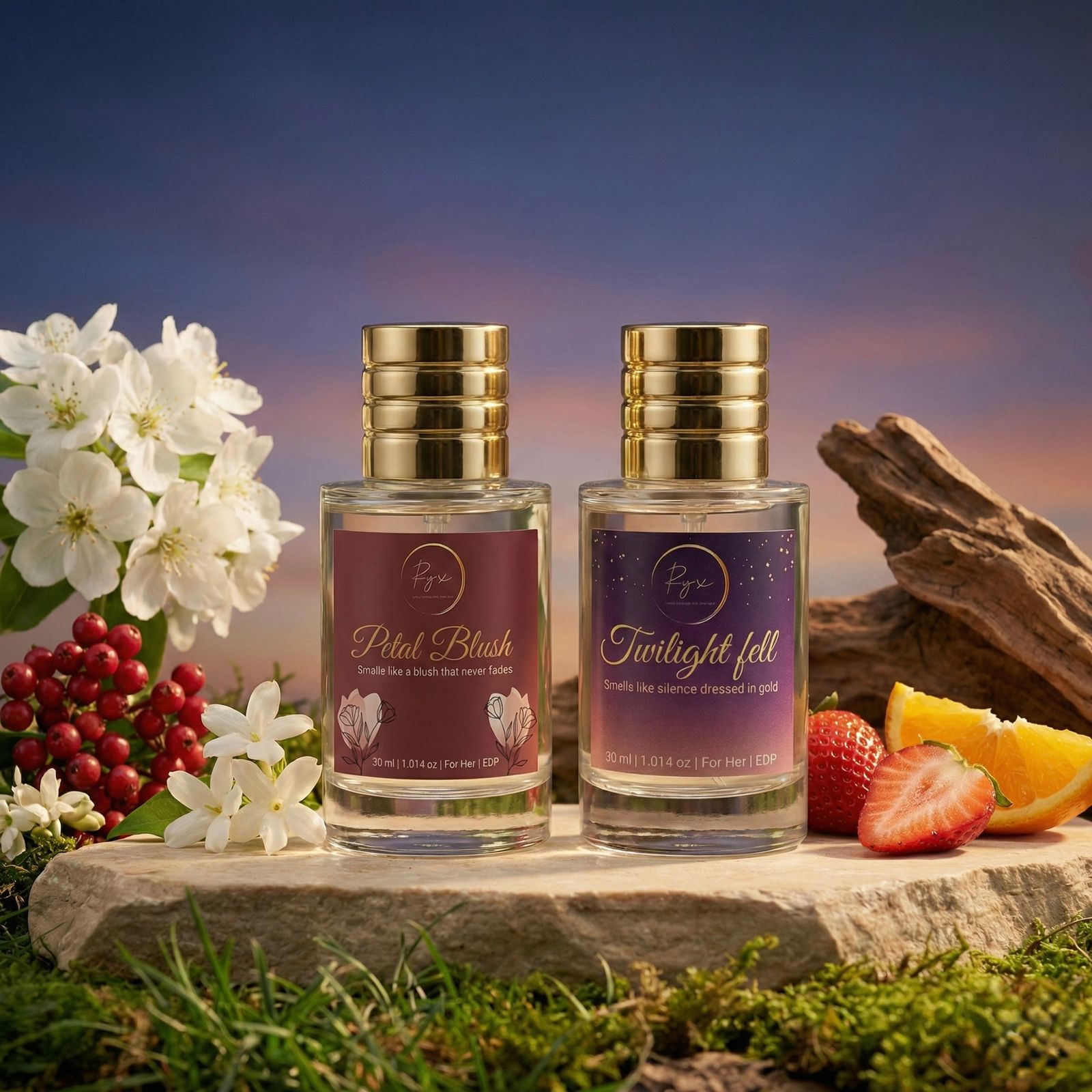 PETAL BLUSH & TWILIGHT FELL - COMBO SET